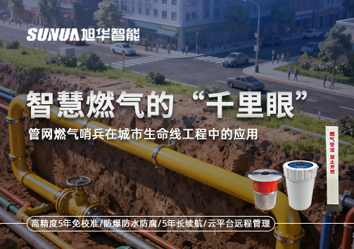 智慧燃气的“千里眼”：管网燃气哨兵在城市生命线工程中的应用