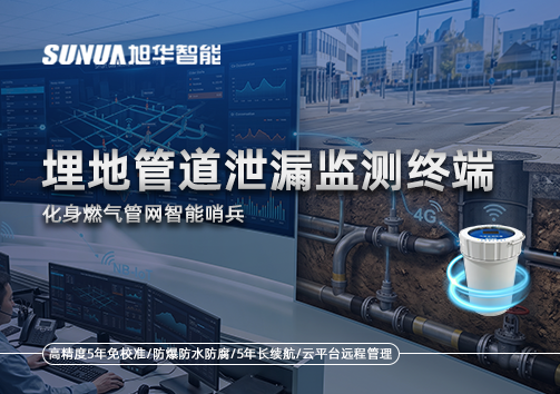阀井、地下管网全覆盖：埋地管道泄漏监测终端化身燃气管网智能哨兵